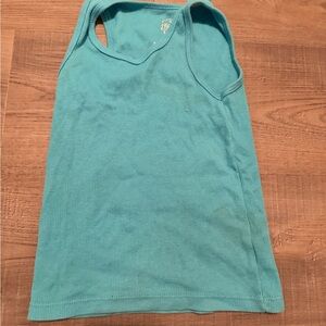 Faded Glory Aqua Sleeveless Top